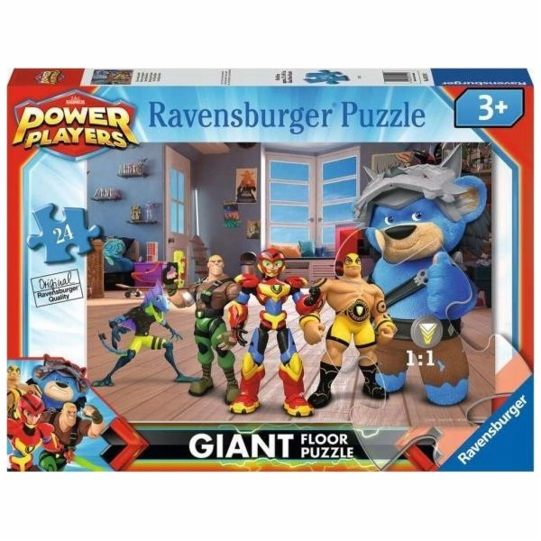 Ravensburger 24dílné podlahové puzzle Power Players Giant...