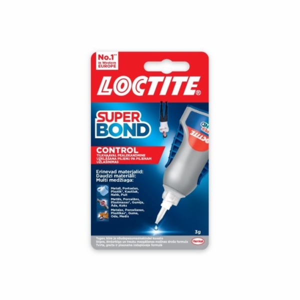 Univerzální lepidlo Loctite Super Bond Control, 3 g