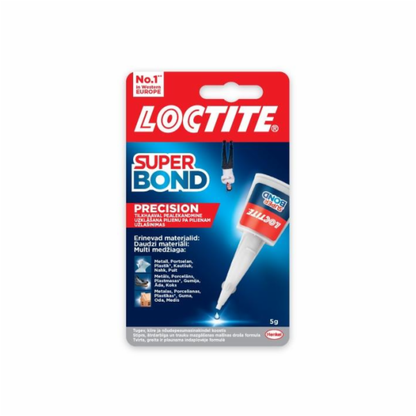 Univerzální lepidlo Loctite Super Bond Precision, 5 g
