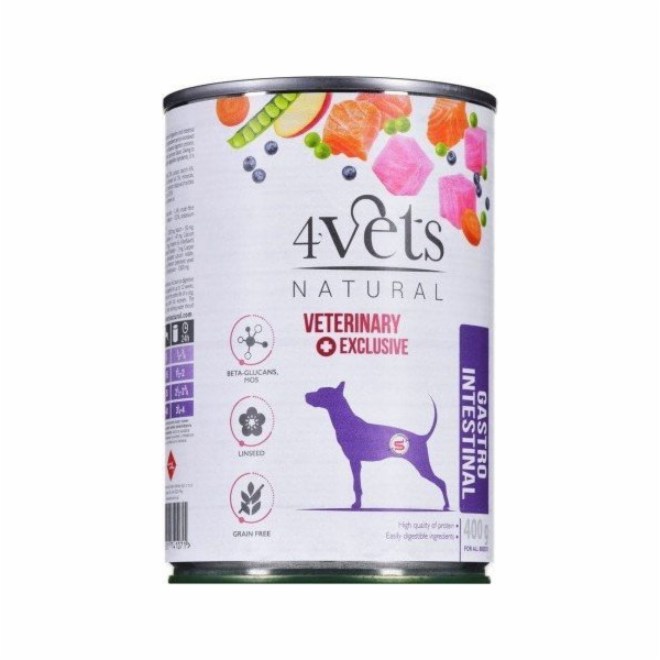 4Vets 4VETS NATURAL - Gastrointestinální pes 400g