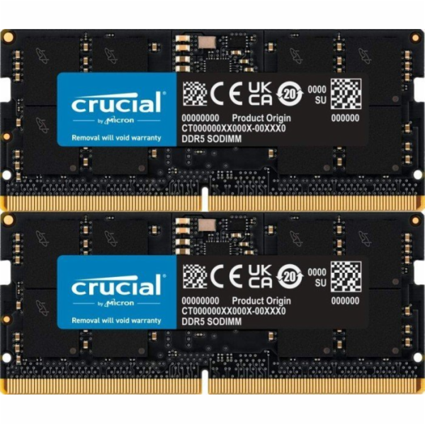 Crucial DDR5-5600 Kit       64GB 2x32GB SODIMM CL46 (16Gbit)