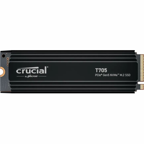 Crucial T705 1 TB (schwarz, PCIe 5.0 x4, NVMe 2.0, M.2 22...