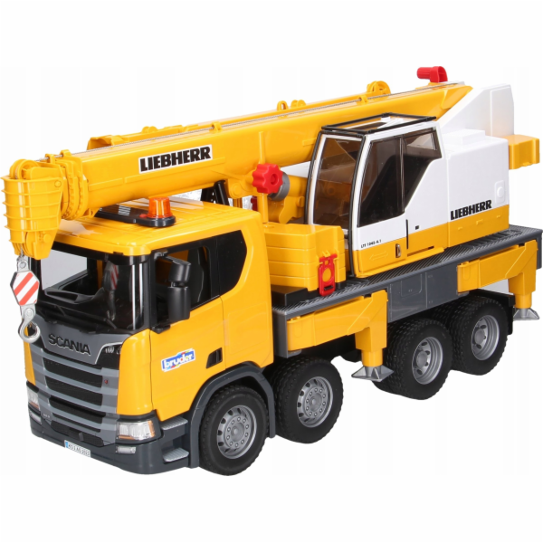 Autojeřáb Scania Super 560R Liebherr se světelným a zvuko...