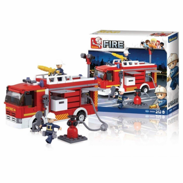 Konstruktér Sluban Fire, hasičské auto