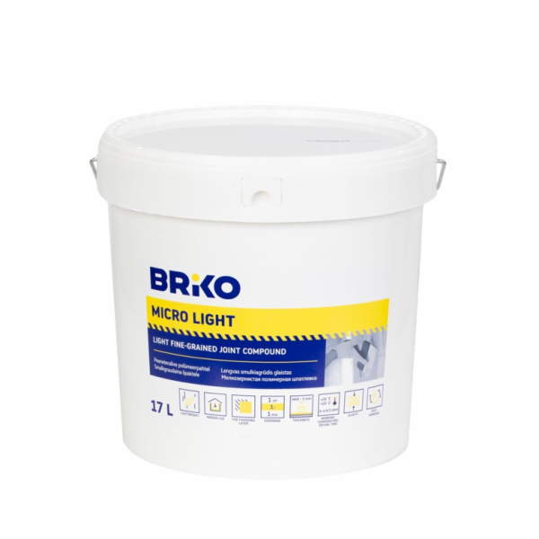 Tmel Briko Micro Light, bílý, 17l