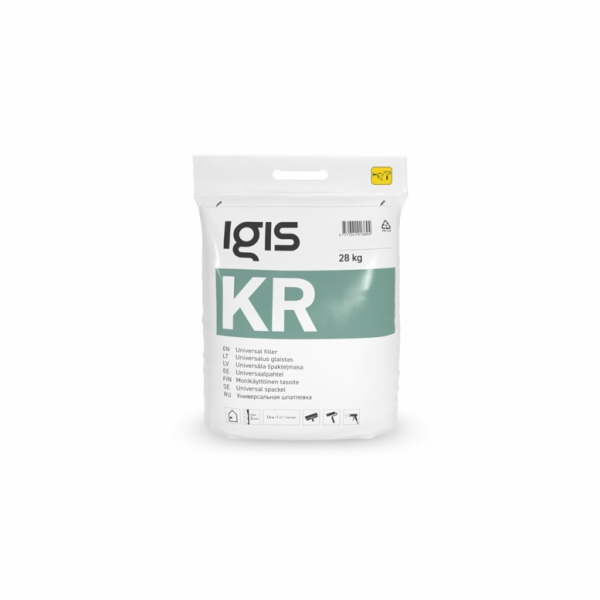 Tmel Igis křída S 28 kg na stříkání/válcování, pytel