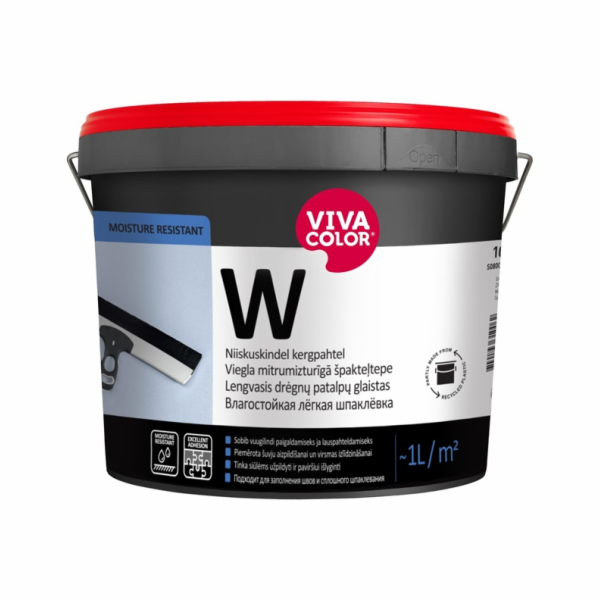 Tmel do mokrého prostředí Vivacolor W, 3l