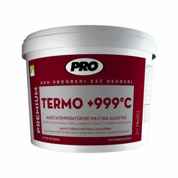 Vysokoteplotní tmel Pro Termo +999°C, 1 kg