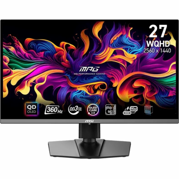 MSI MPG 271QRX QD-OLED, 26,5" QD-OLED/2560x1440 (WQHD)/ 3...