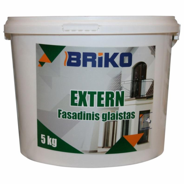 Fasádní tmel Briko, bílý, 5 kg