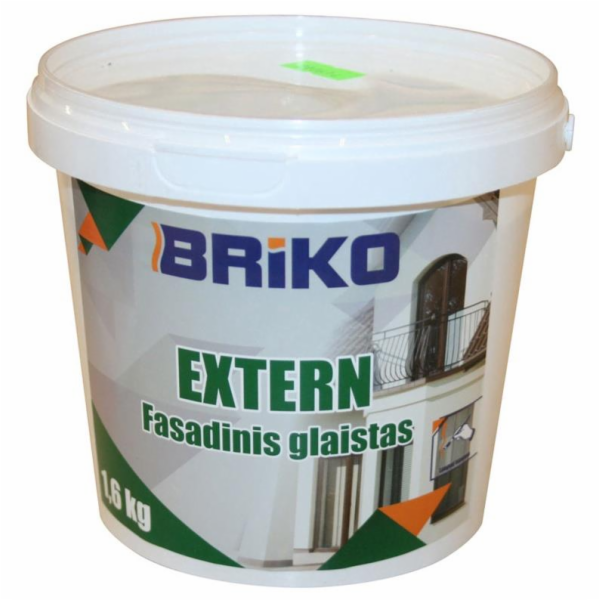 Fasádní tmel Briko, bílý, 1,6 kg