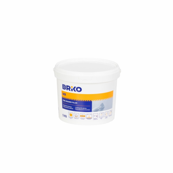 Tmel Briko MR, jemnozrnný, bílý, 5 kg