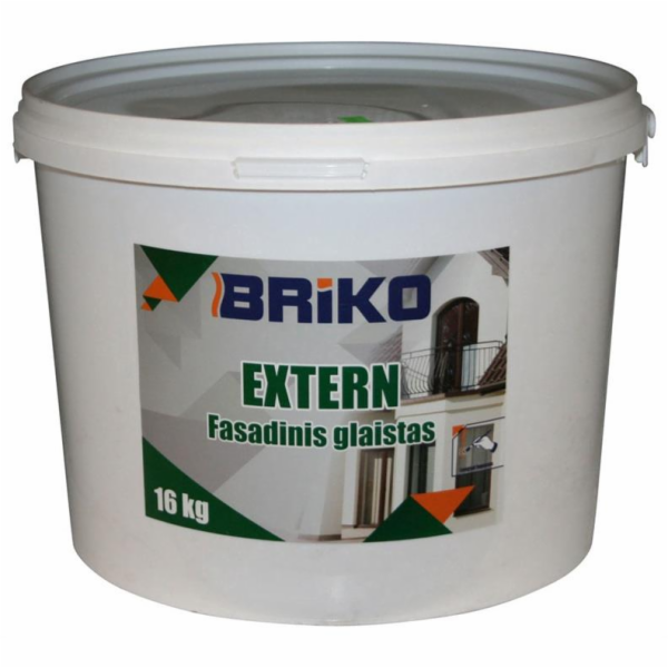 Fasádní tmel Briko, bílý, 16 kg