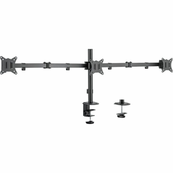 LOGILINK BP0173 Triple monitor mount 17-27inch arm length...