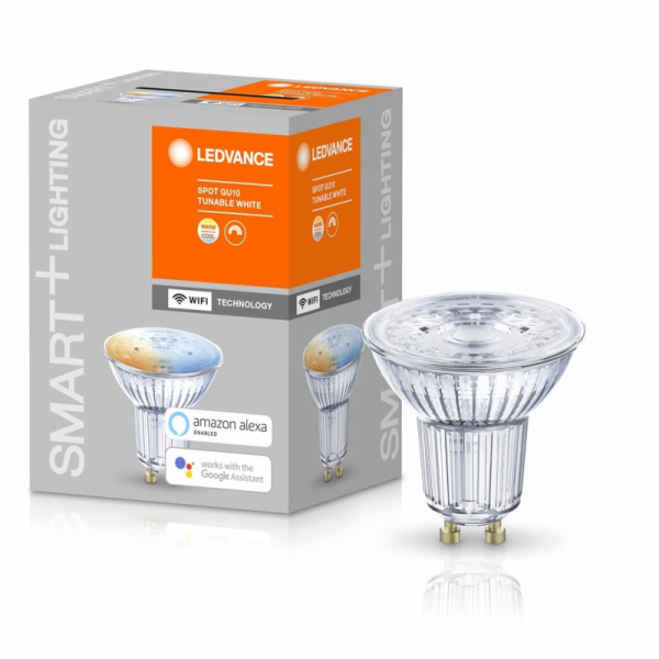 Chytrá LED lampa SMART WIFI, GU10, 5W, 350lm, TW