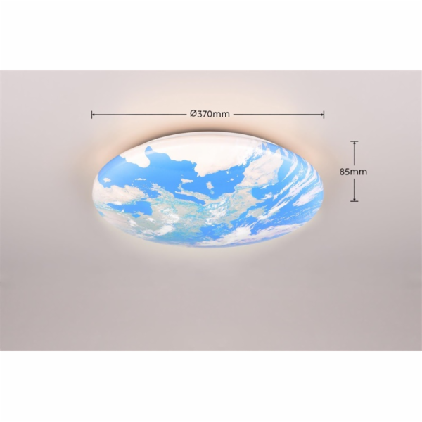 Stropní svítidlo Reality Terra R67471100, 15 W, 3000 °K