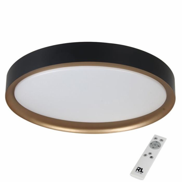 ZETA LED STROPNÍ SVÍTIDLO ČERNÉ/ZLATÉ