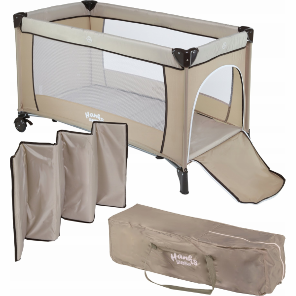 Jednoduchá turistická postýlka Beige Hankskids