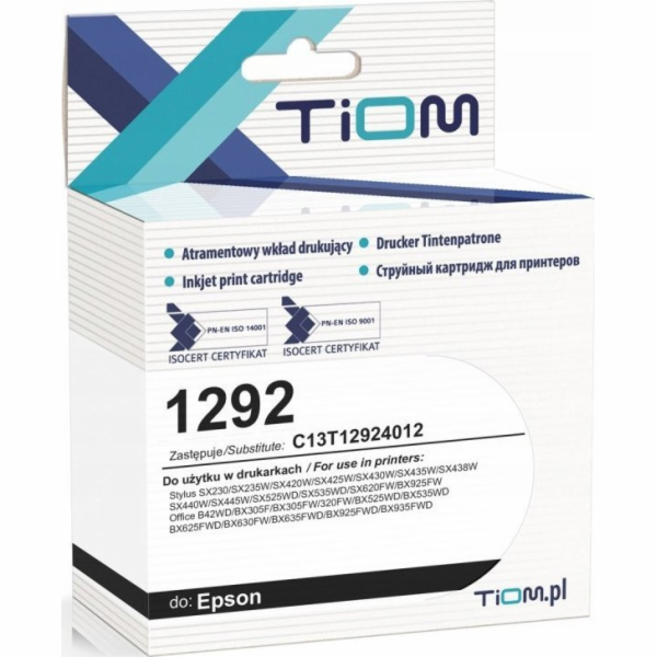 Inkoust Tiom  pro Epson 1292 | C13T12924012 | 630 stran |...