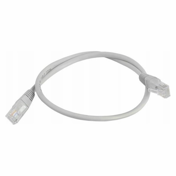 Lexton síťový počítačový kabel 1:1 8p8c (patchcord), 0,5m.