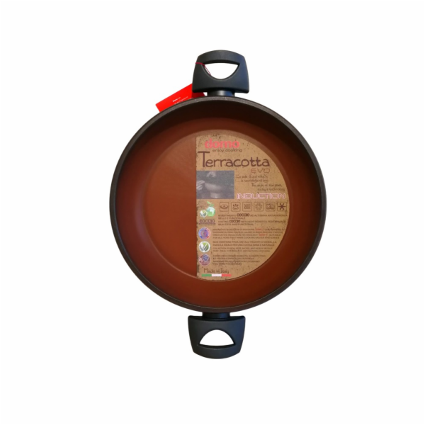 DOMO kastrol Terracotta EVO 28 cm 4 l