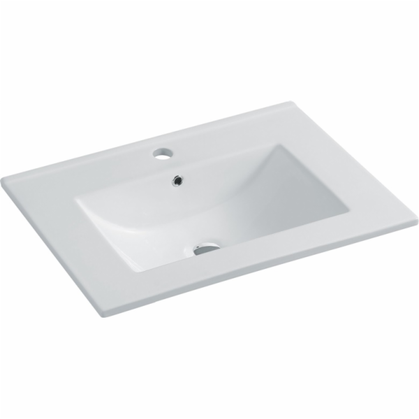 Umyvadlo DOMOLETTI ACB7607, vestavné, 700×460 mm
