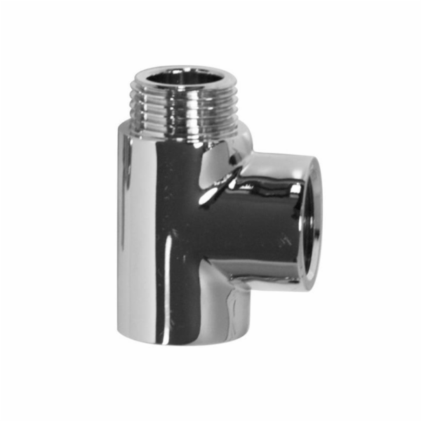 T-kus, 1/2" vnitřní, vnitřní a vnější závit