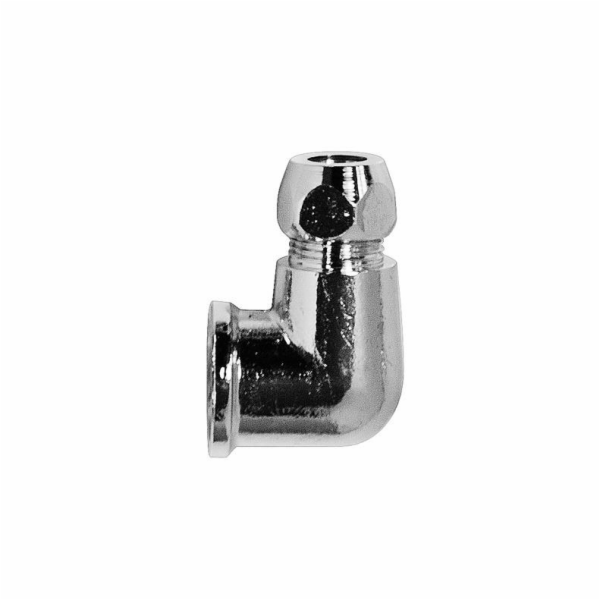 Koleno, vnitřní a vnější závit 3/8"x3/8", s maticí