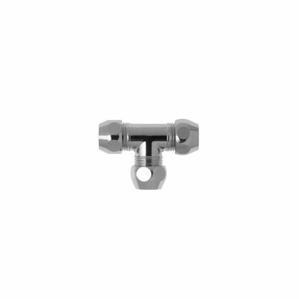 T-kus, 3/8" vnější závity, 10mm matice