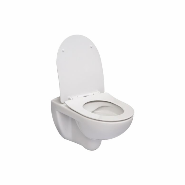 Závěsné WC s poklopem ROCA VICTORIA, 370×350 mm