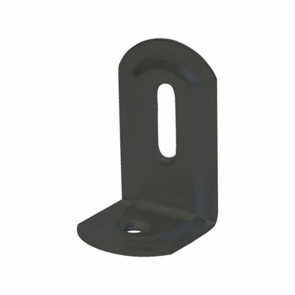 Policový držák Arras, černý, 40 x 26 x 22 mm