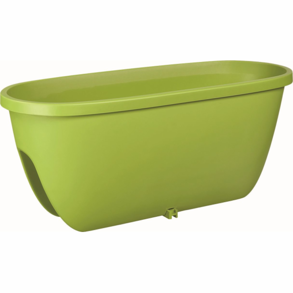 Květináč/truhlík na zábradlí 60 cm hráškově zelený Bal