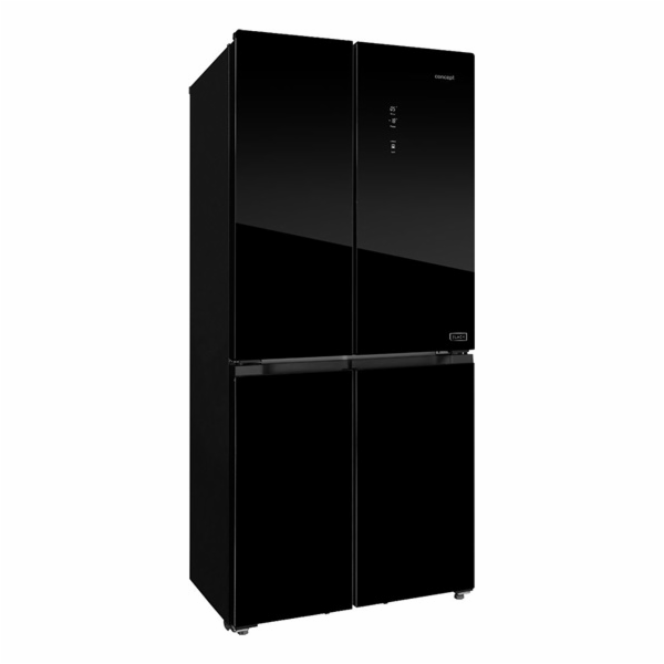CONCEPT Americká lednice LA8383bc BLACK