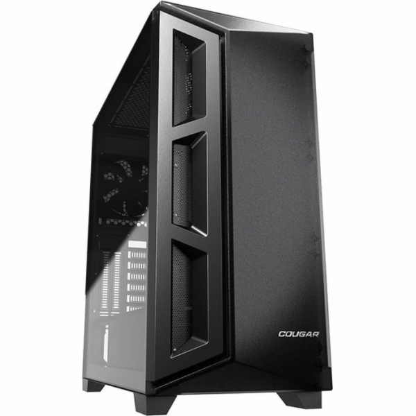 COUGAR PC skříň DARK BLADER X5 Black Mid Tower Plastic wi...
