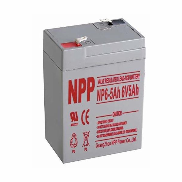Baterie NPP, 6V, 5AH, PB