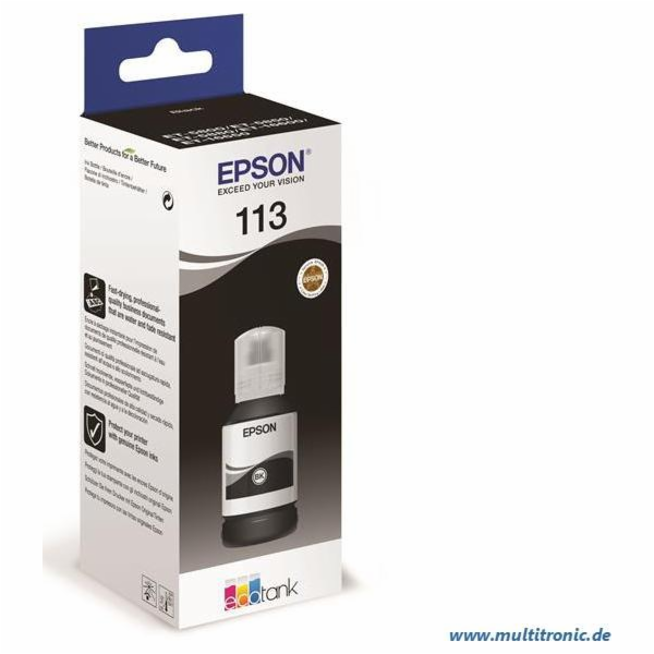 Inkoust Epson černý 113 EcoTank (C13T06B140)