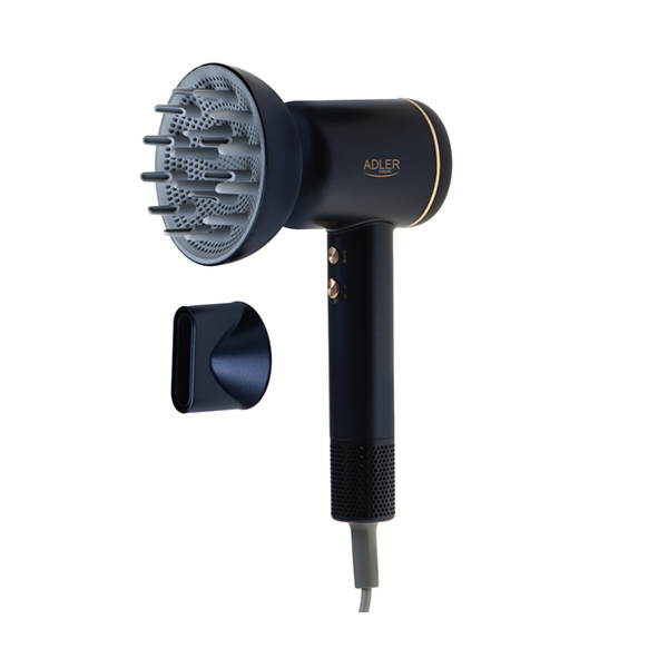 ADLER AD 2270b, Fén na vlasy 1600W, black