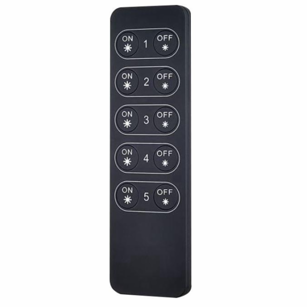 OVLADAČ PRO LED PÁSKY 5 ZÓN SR-2801