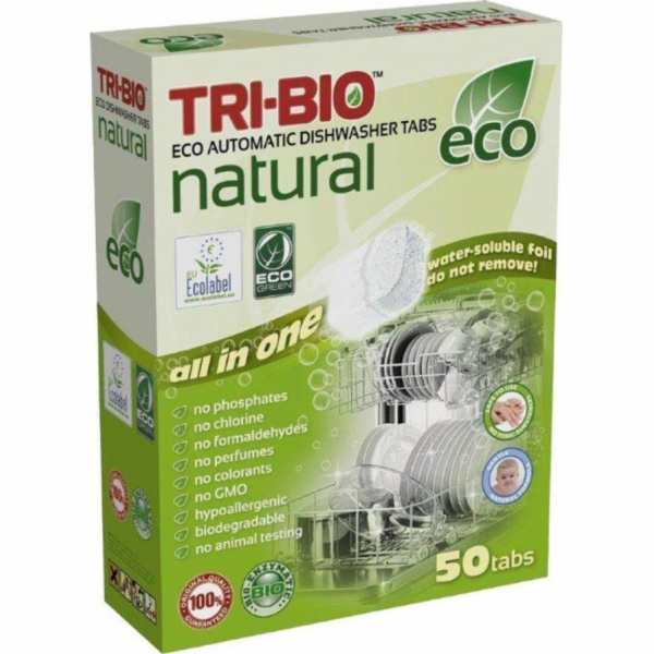 Tri-Bio TRI-BIO, Ekologické tablety do myčky vše v jednom...