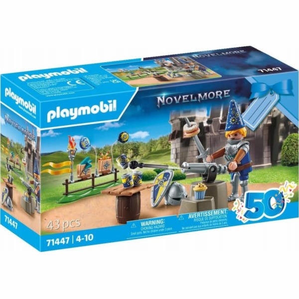 PLAYMOBIL 71447 Novelmore Knight s Birthday, stavebnice