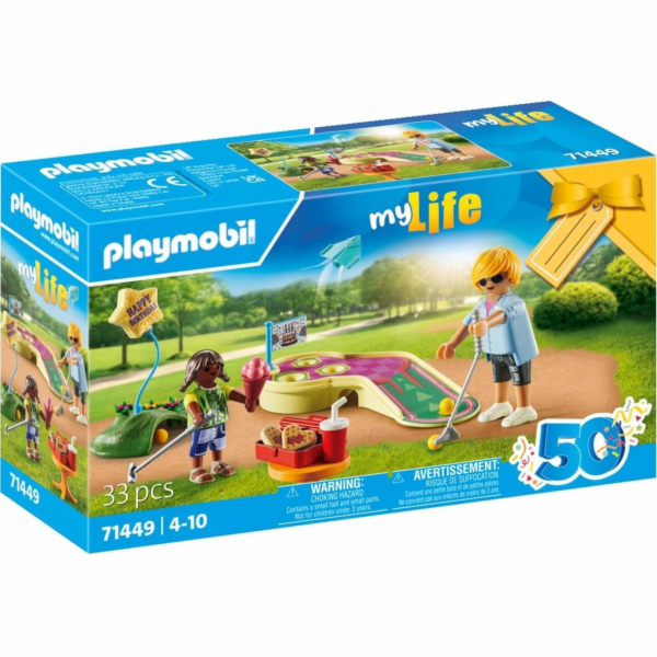 PLAYMOBIL 71449 City Life Mini Golf, stavebnice