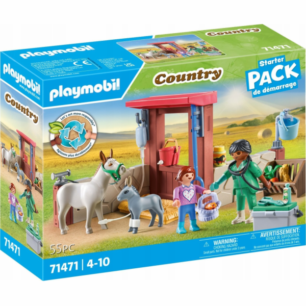 PLAYMOBIL 71471 Country Starter Pack Veterinární použití ...