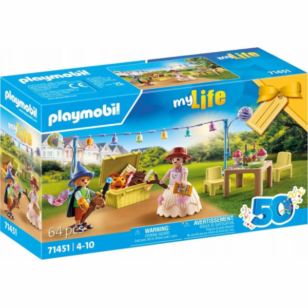 PLAYMOBIL 71451 City Life kostýmní párty, stavebnice