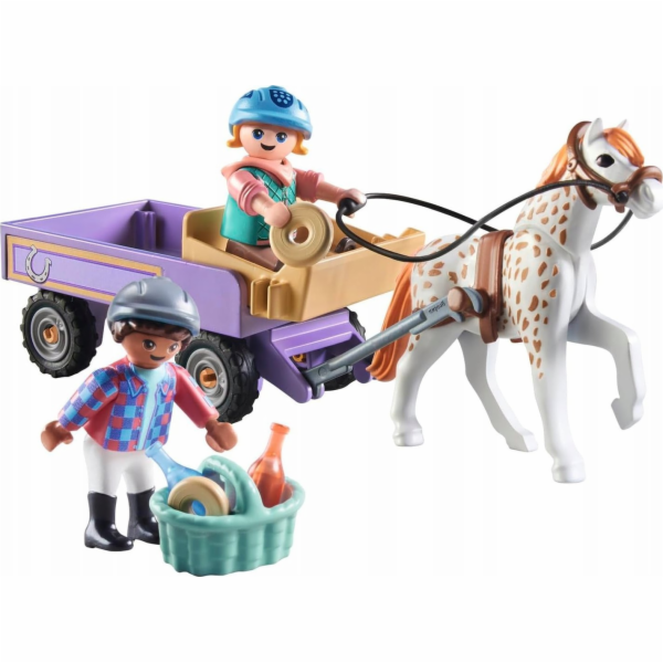 PLAYMOBIL 71496 Kočár pro poníky Horses of Waterfall, sta...