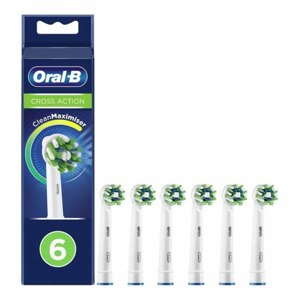 Oral-B EB 50-4 PRO Cross Action Náhradní hlavice, 6 ks