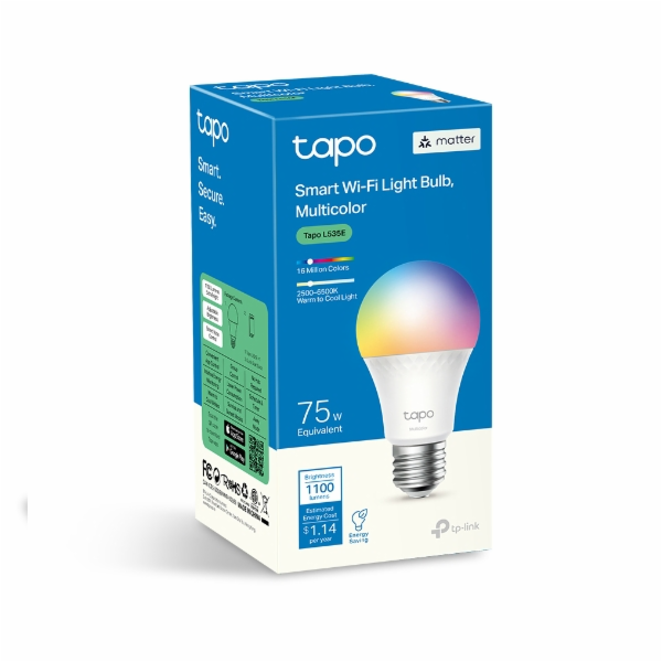 Chytrá žárovka TP-Link Tapo L535E E27, 8,7W, 230V, přes I...