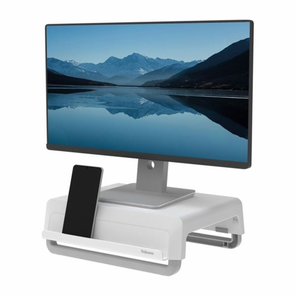 Stojan Fellowes BREYTA, pod monitor, 3 pozice, bílý