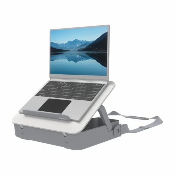 Stojan Fellowes BREYTA 2v1, pro notebook, 5 pozic, bílý
