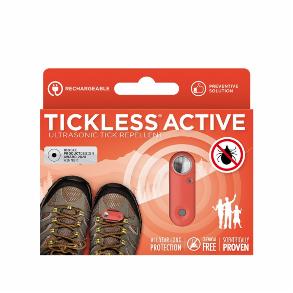 TICKLESS® ACTIVE Dobíjecí ultrazvukový odpuzovač klíšťat ...