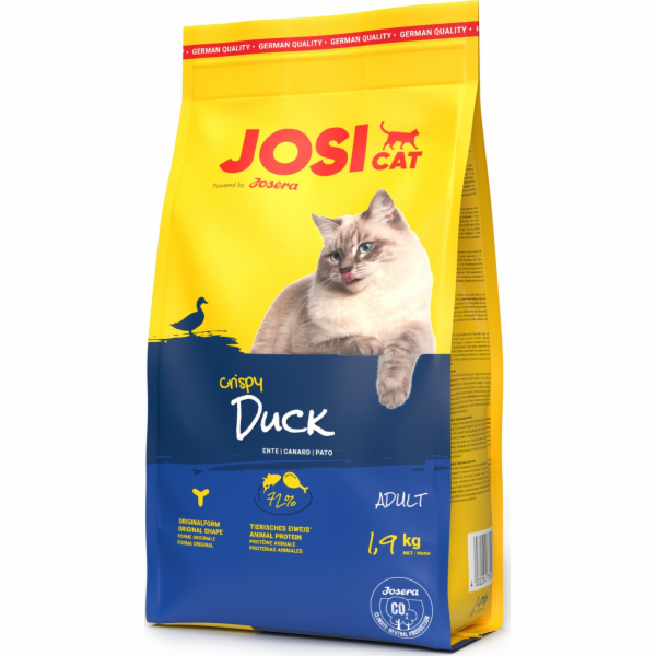 Suché krmivo pro kočky JosiCat, kachna, 1,9 kg